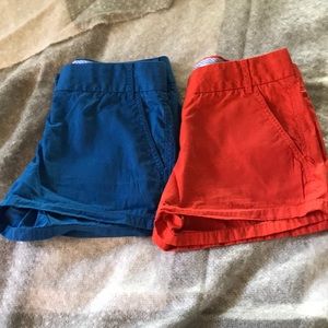 J Crew cotton chino shorts